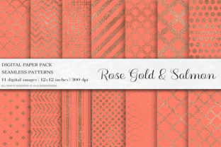 Rose Gold Salmon Digital Papers: A Strategic Design Tool for Modern Creatives