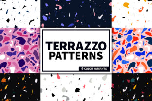 Terrazzo Seamless Patterns Set: A Versatile Design Resource for Creative Professionals